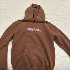 Brown 'Stay Cool' Hoodie